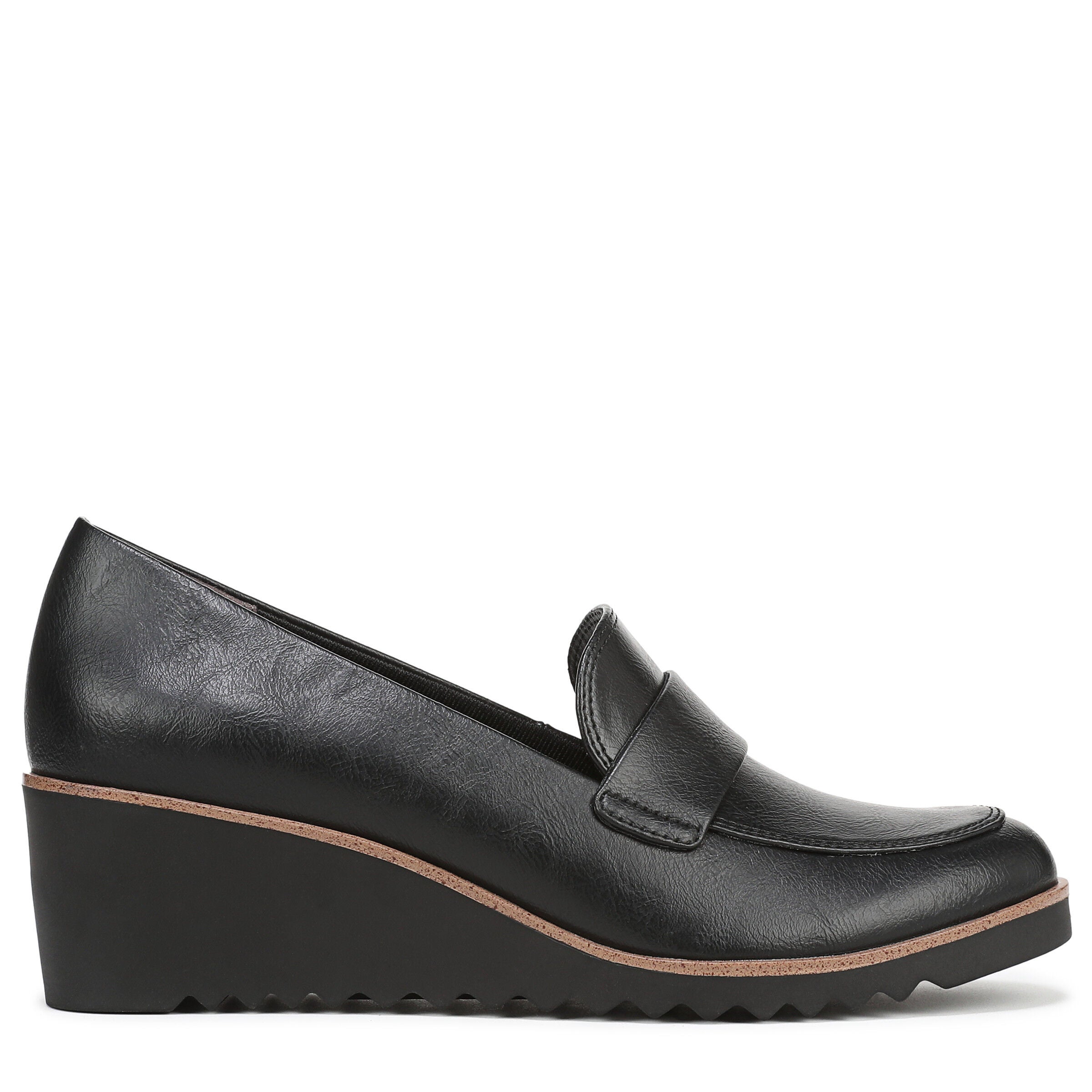 Zed 2 Wedge Loafer, BLACK, alternate image number 3