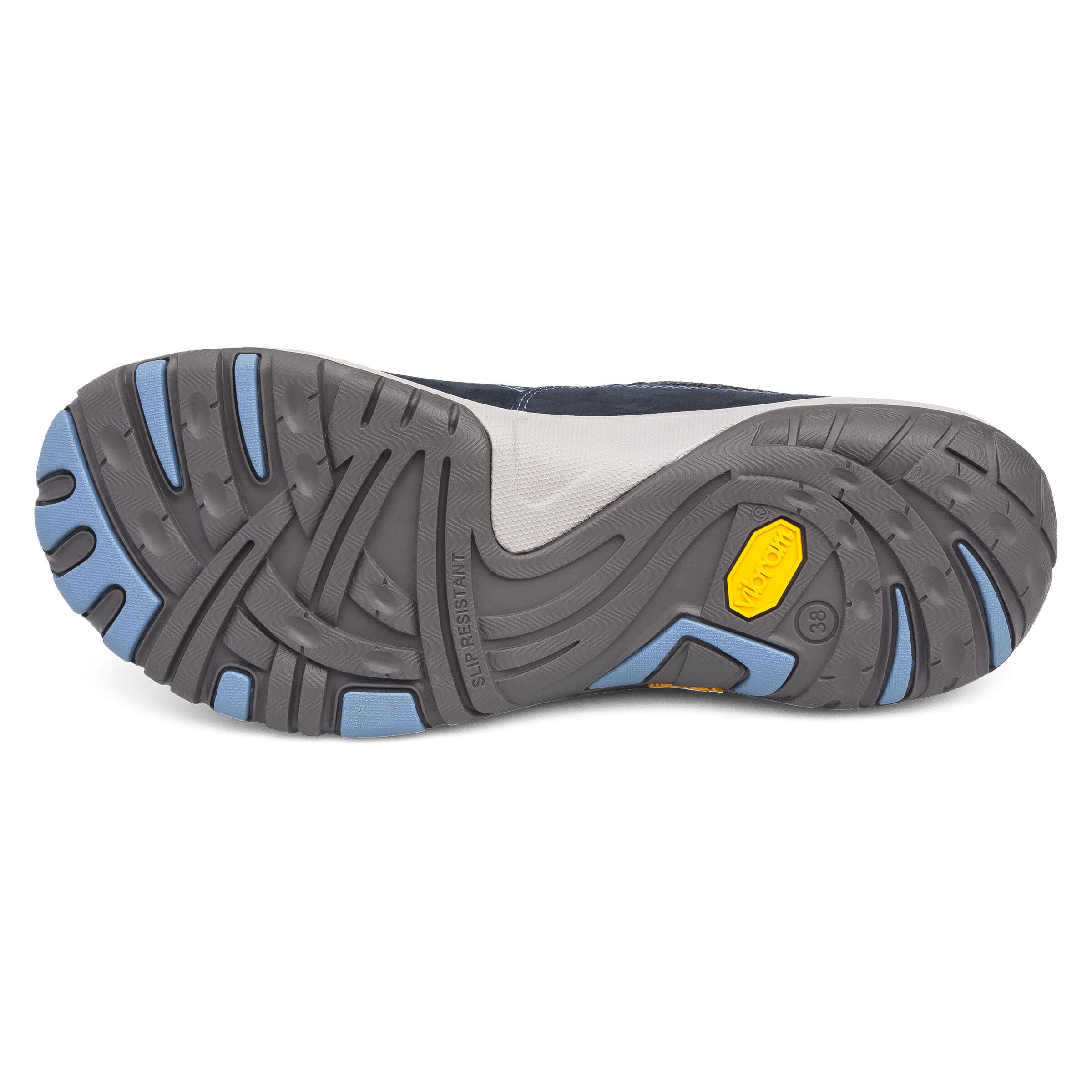 Paisley Laceup Waterproof Outdoor Shoe, NAVY, alternate image number 3