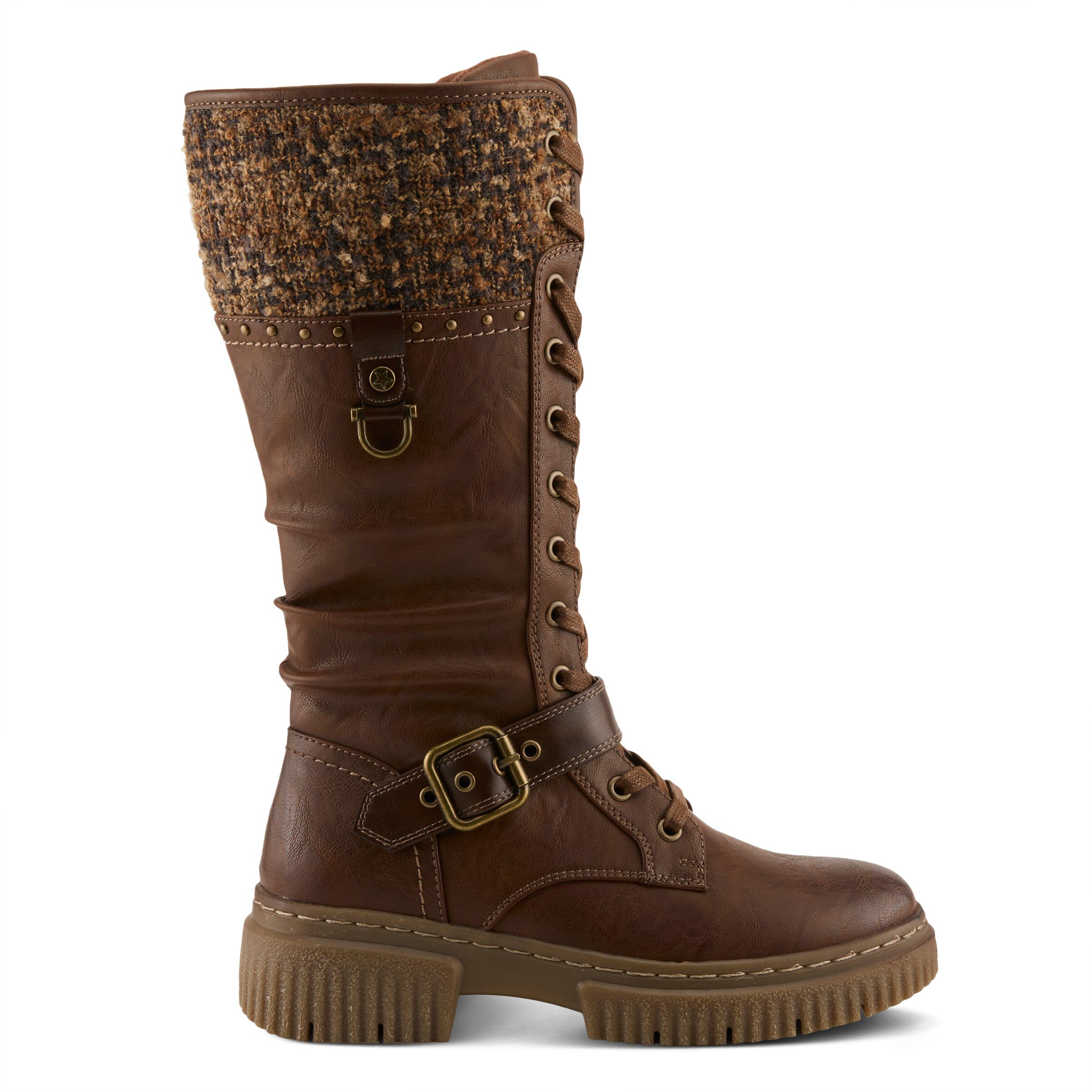 Nedat Mid-Shaft Boot, BROWN, alternate image number 5