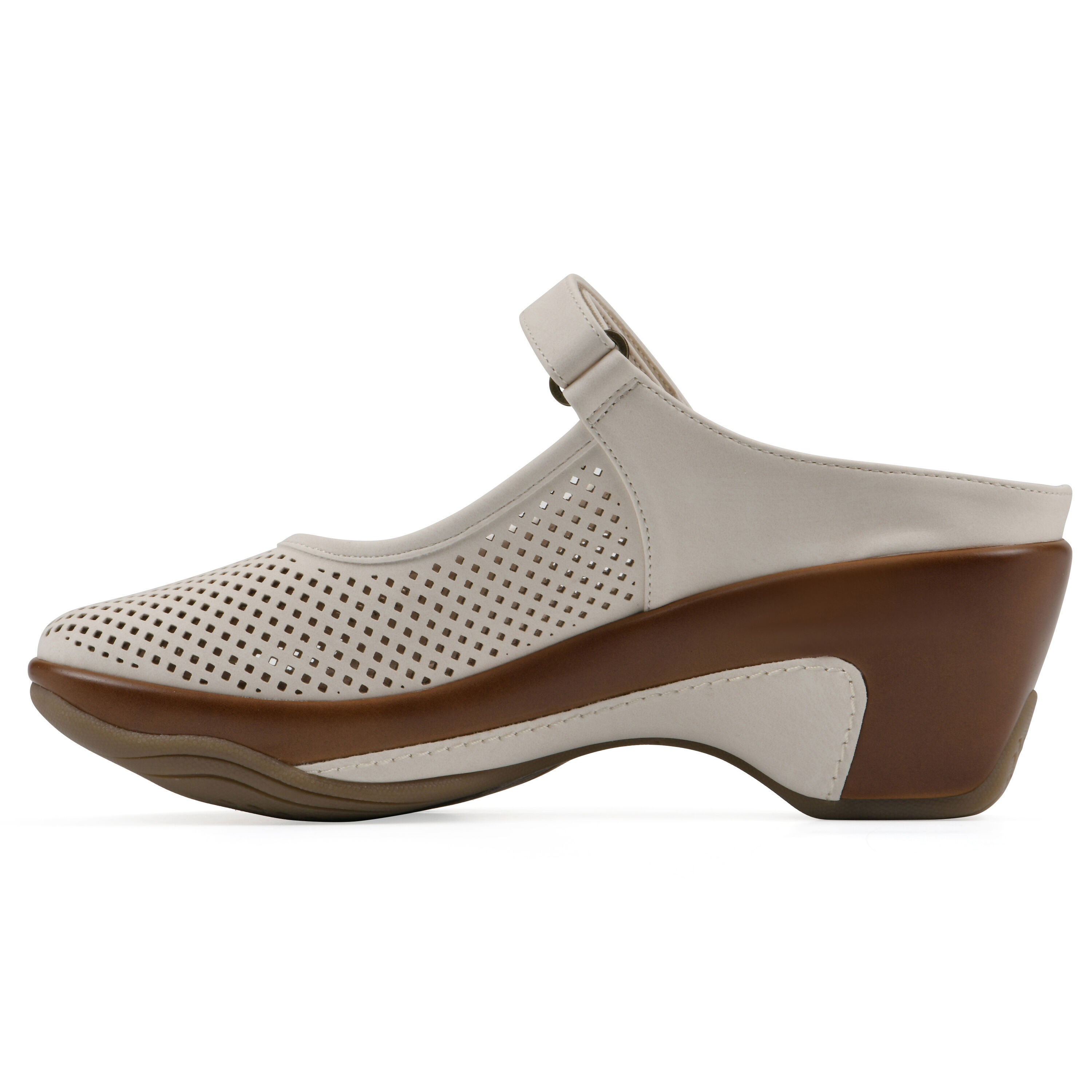 Vinto2 Mary Jane Clog, EGGSHELL, alternate image number 3