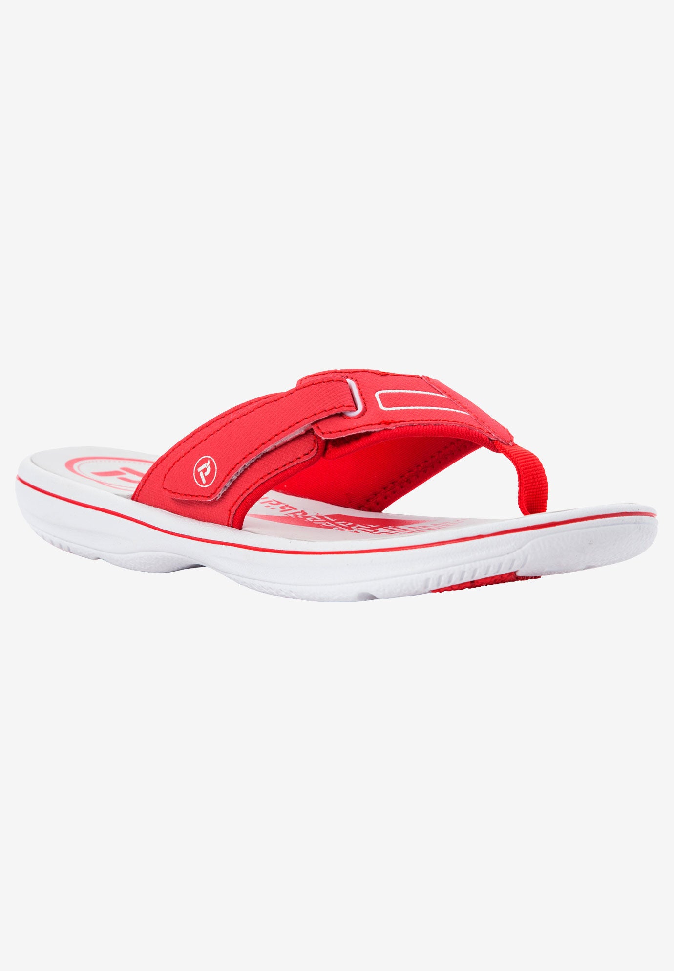 Edie Summer Sandal with Comfort Toe Post Woman Within
