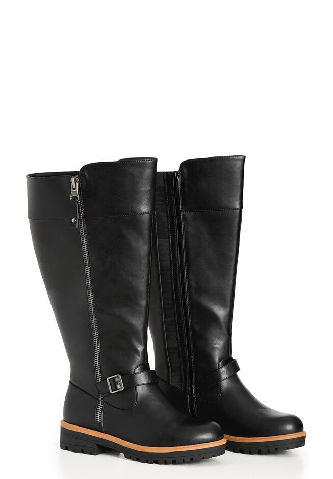 Myla Tall Boot, BLACK, alternate image number null