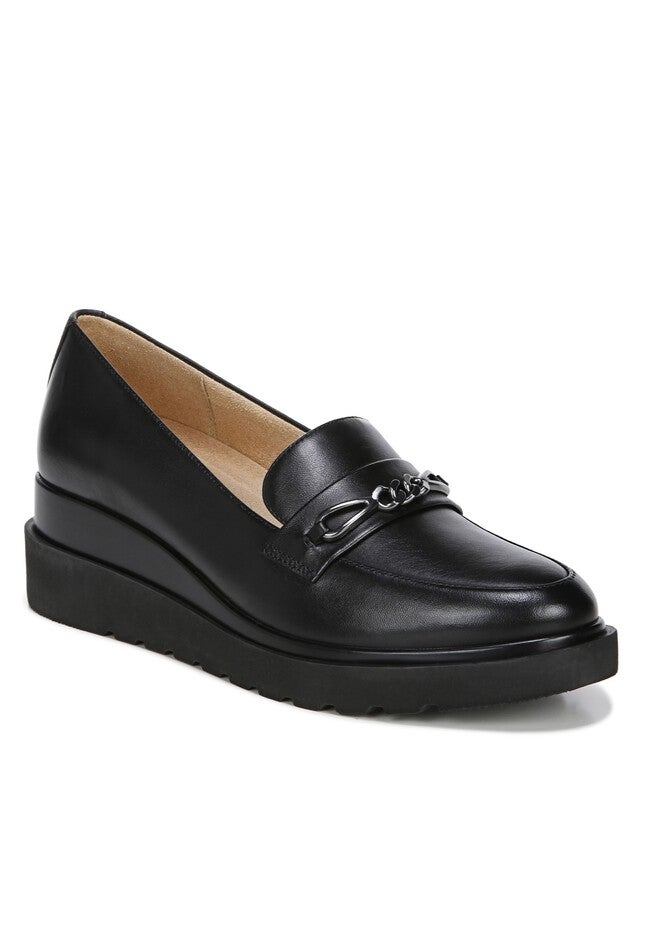 September Wedge , BLACK LEATHER, hi-res image number null