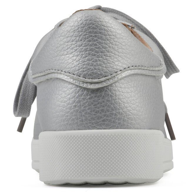 Uniform Lace Up Sneaker, SILVER SMOOTH, on-hover image number 1