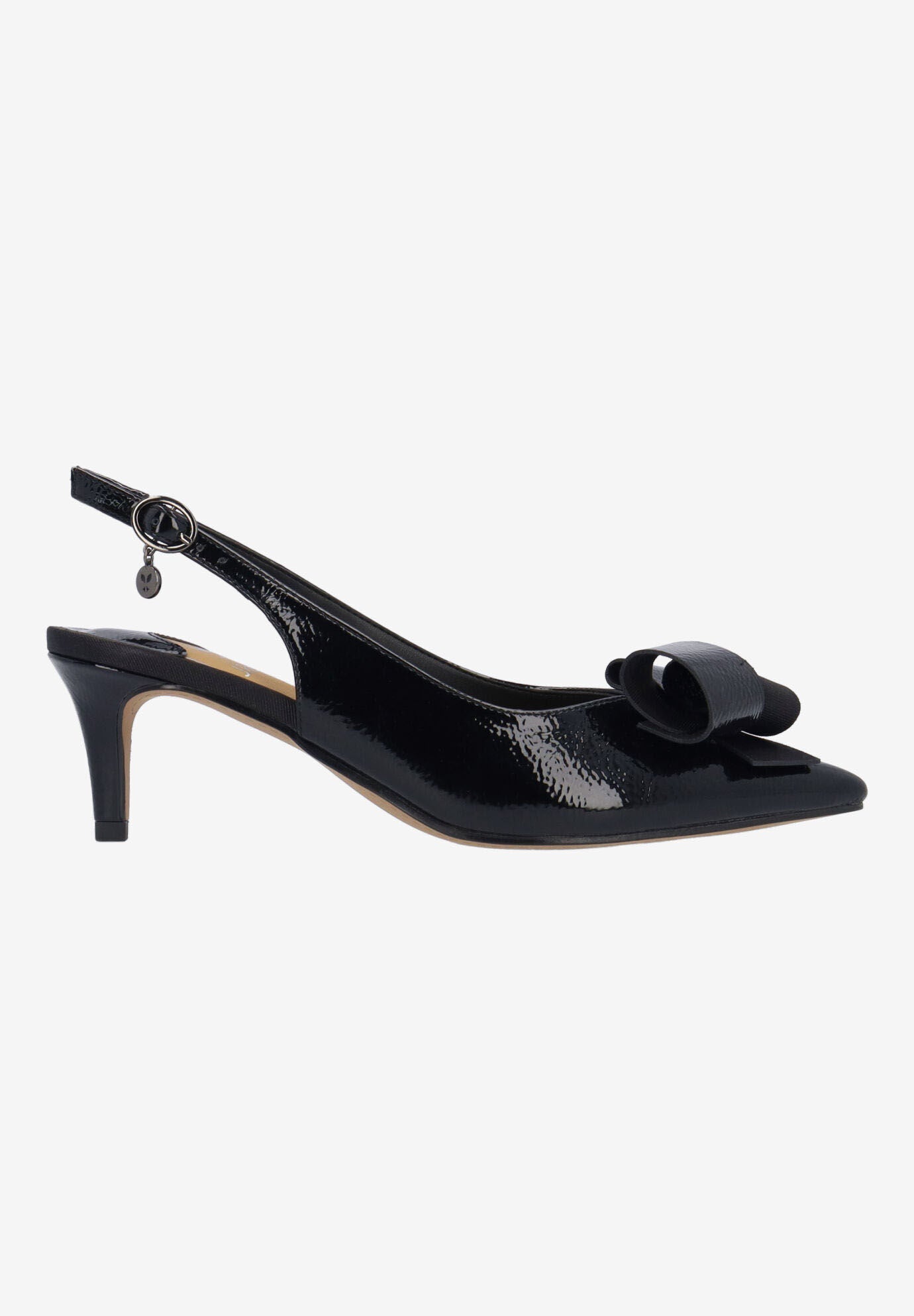 Delara Slingback Pump, BLACK, alternate image number 3