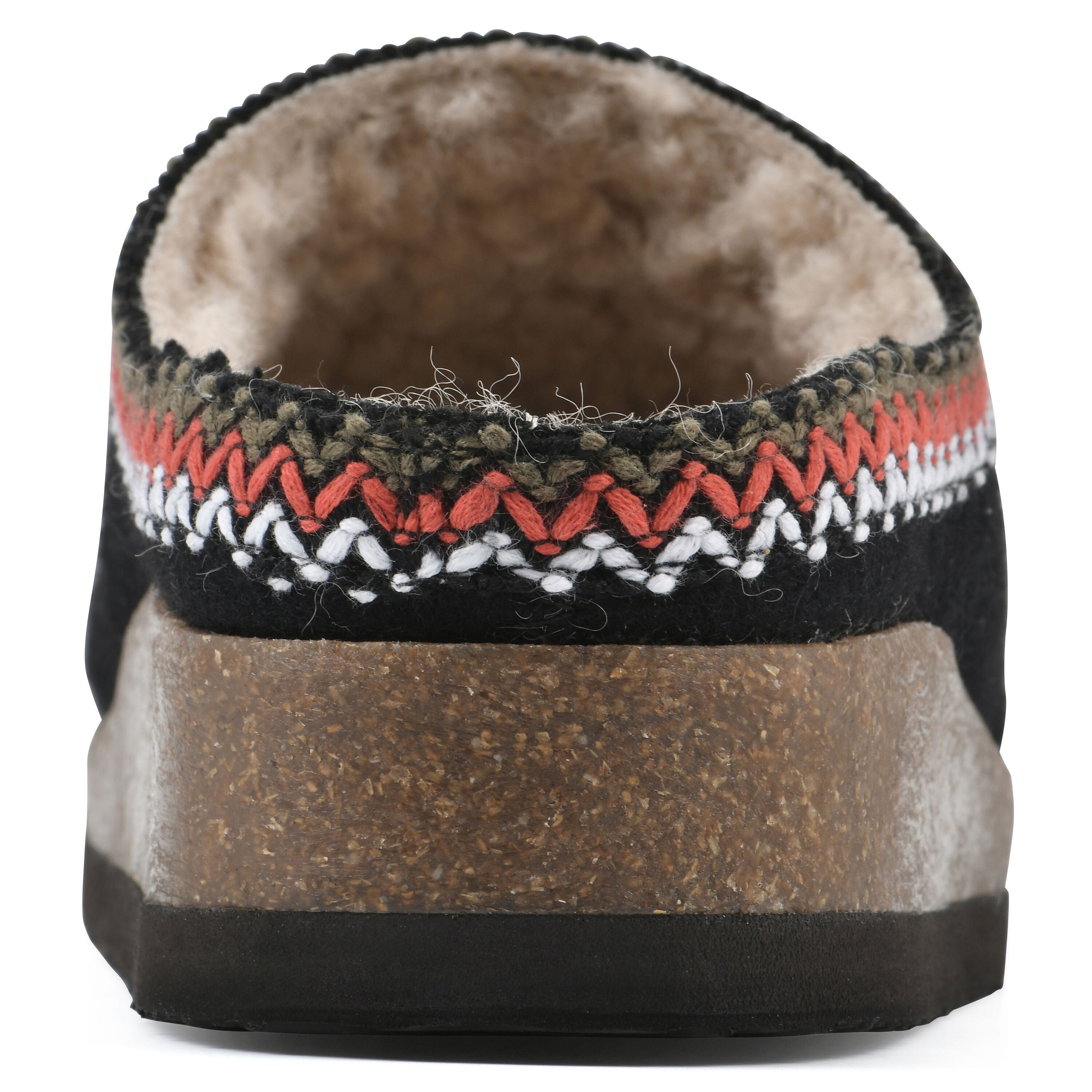 Bundle Up Footbeds Clog, BLACK FABRIC, on-hover image number 1