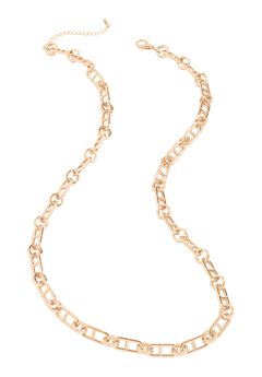 Long Chainlink Necklace