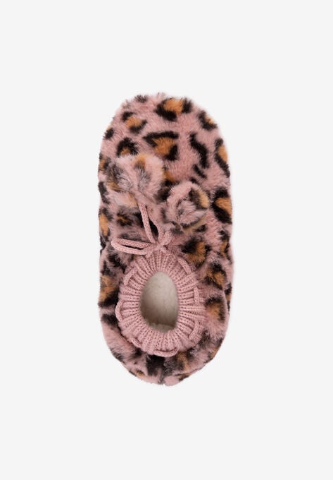 Faux Fur Ballerina Slipper, , alternate image number null