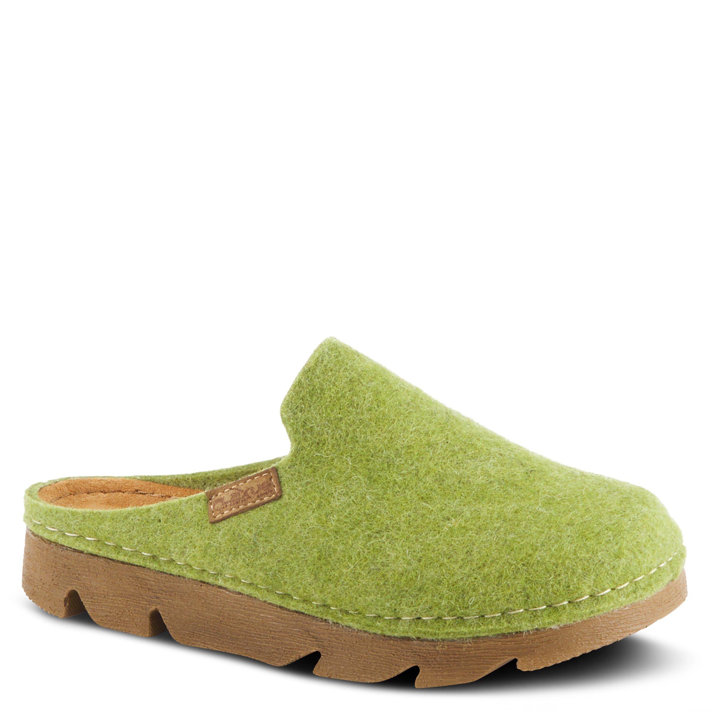 Cloggish Slippers, GREEN, hi-res image number 0