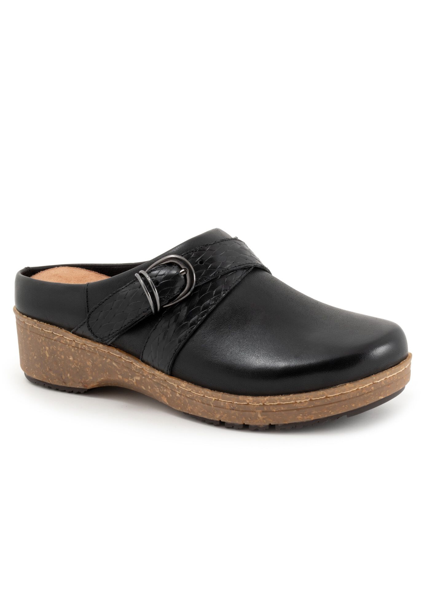 Asmara Clog, BLACK EMBOSSED, hi-res image number 0