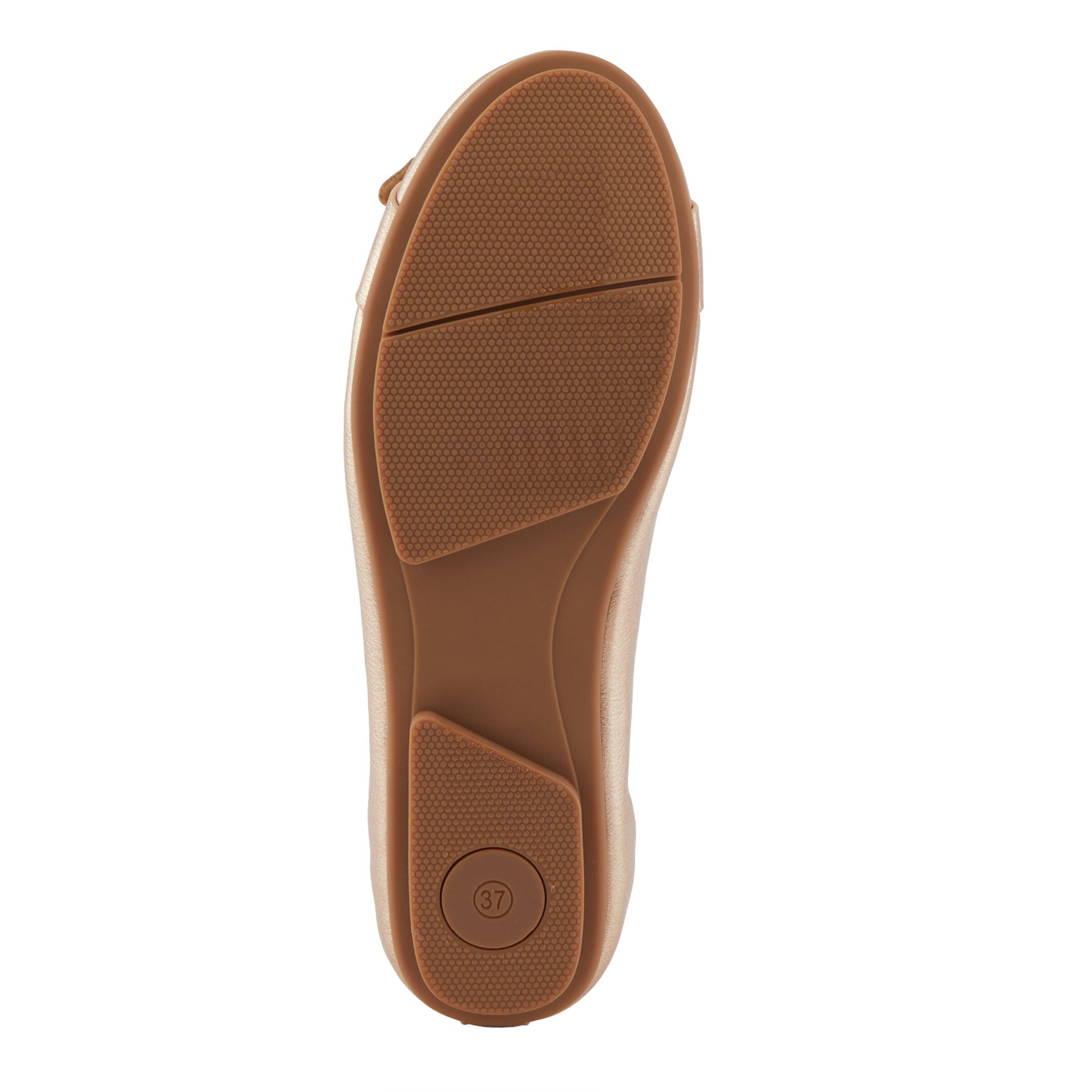 Ballay Ballet Flat Shoe, BRONZE, alternate image number 6