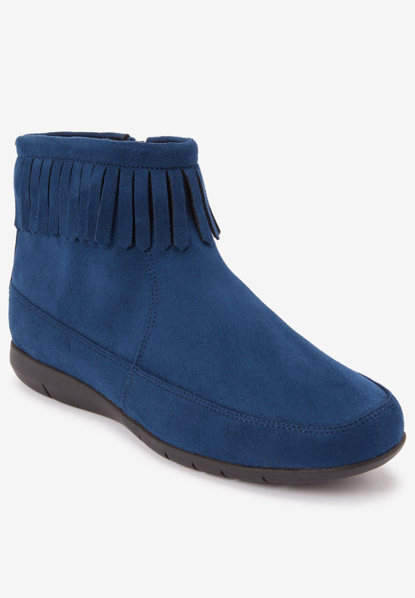 comfortview fringe boots