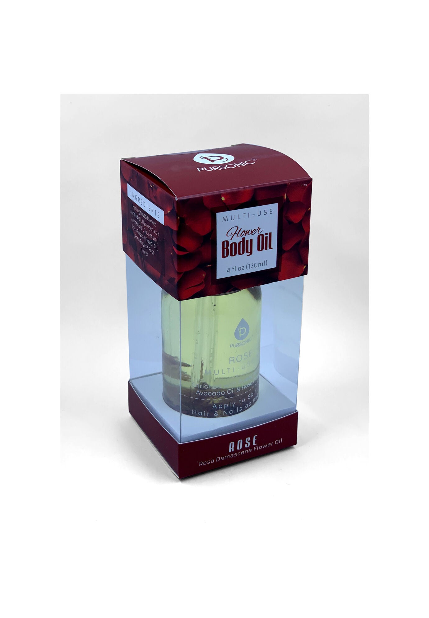 Multiuse Flower Body Oils, ROSE, hi-res image number 0