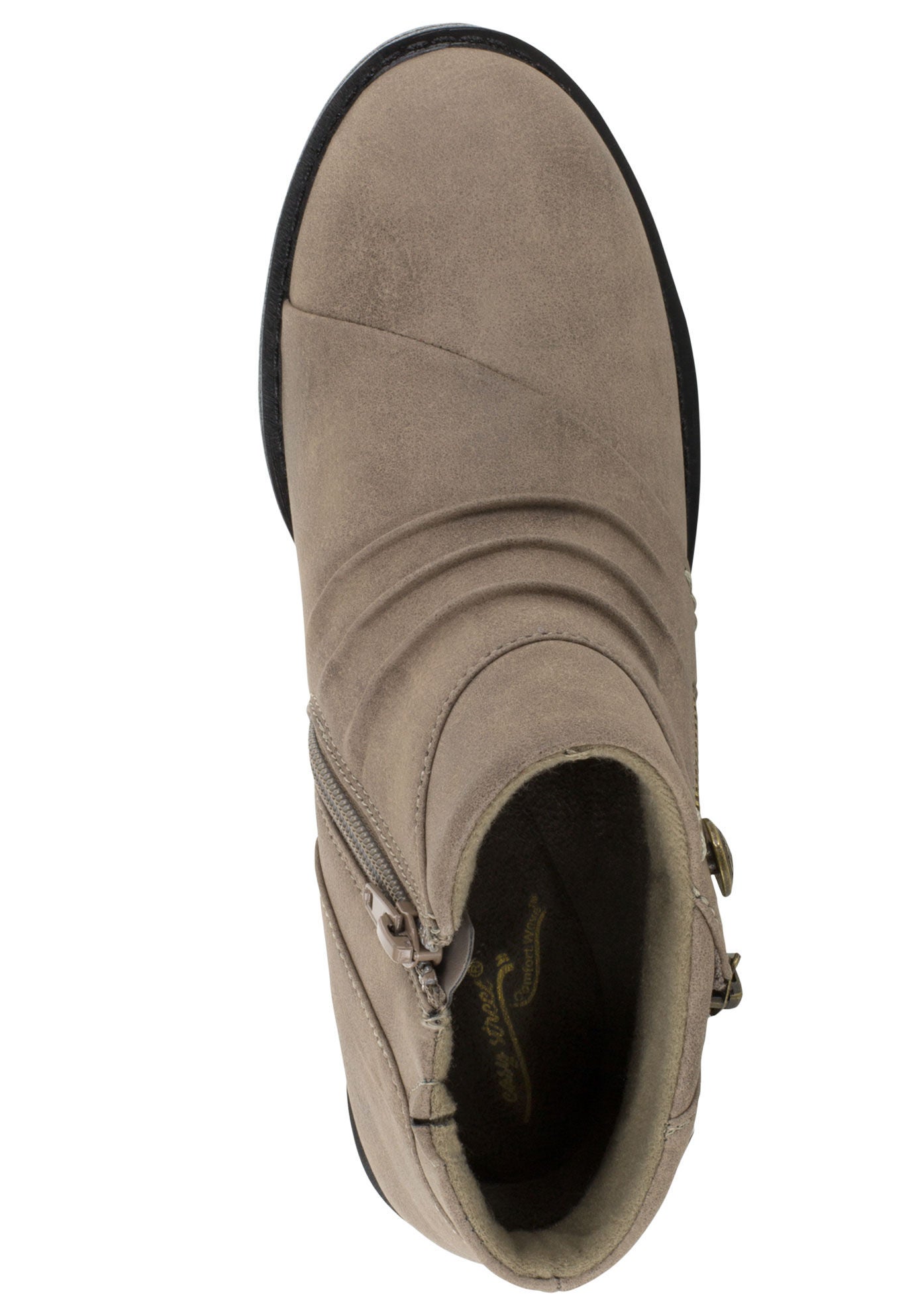 easy street sable women's ankle boots