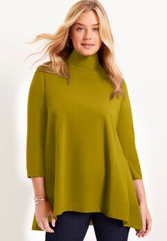 One+Only Mock-Neck Tunic