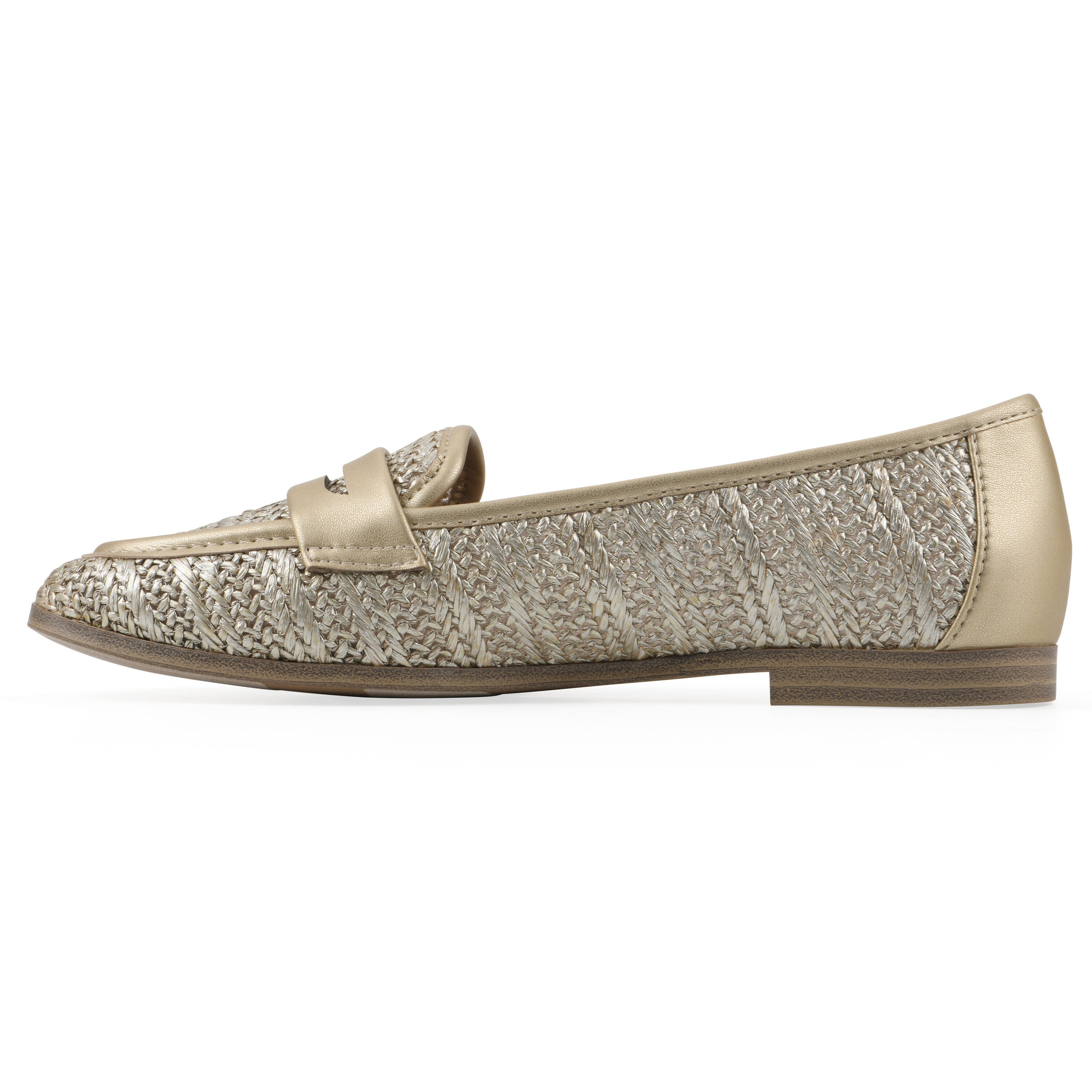 North Loafer, LIGHT GOLD SMOOTH, alternate image number 3