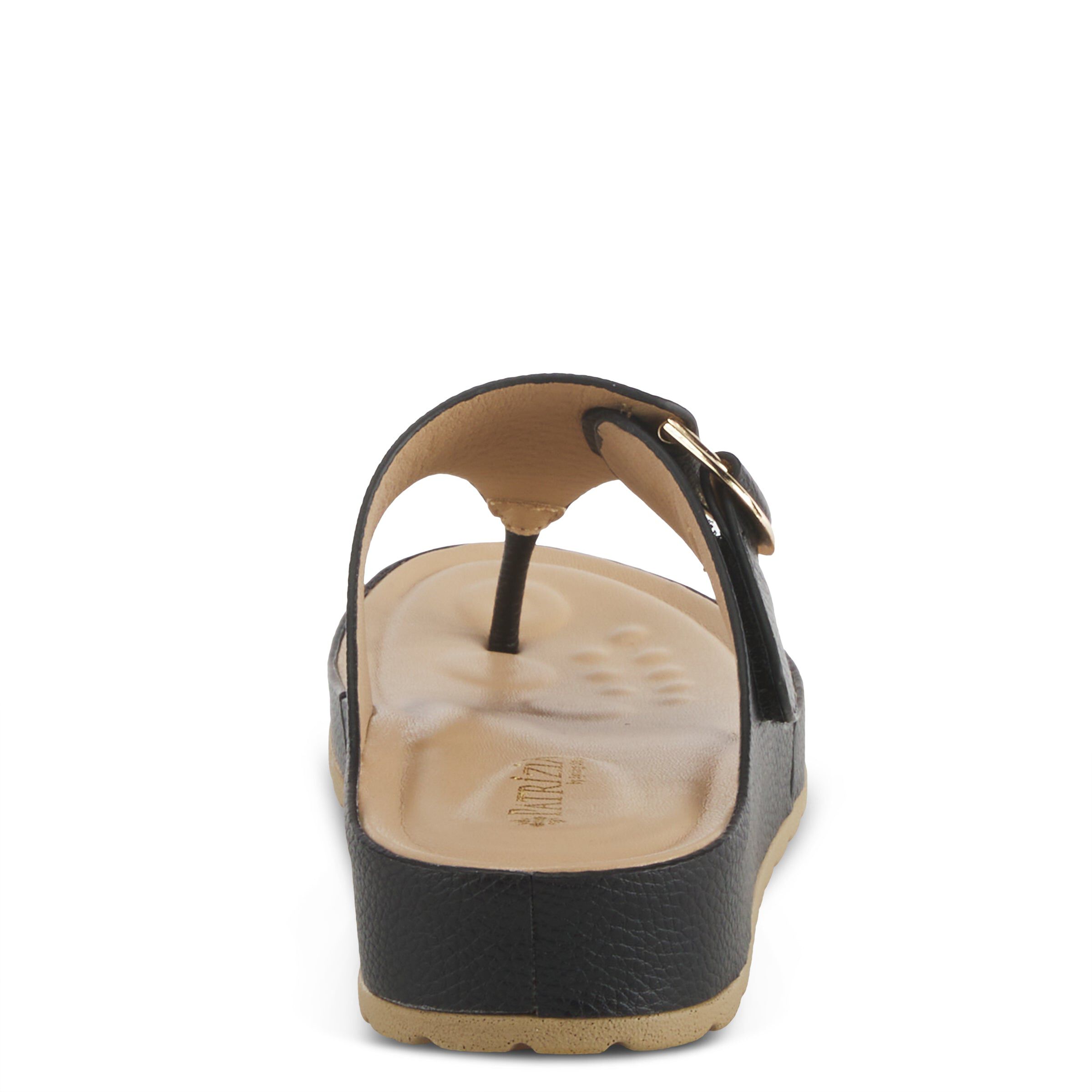 Rozeta Thong Sandal, BLACK, on-hover image number 1