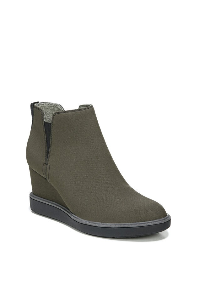 Johnnie Wedge Bootie, OLIVE, hi-res image number null