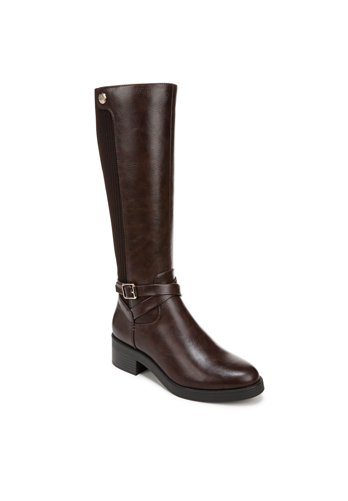 Brittany Riding Boot, DARK BROWN LEATHER, hi-res image number 0