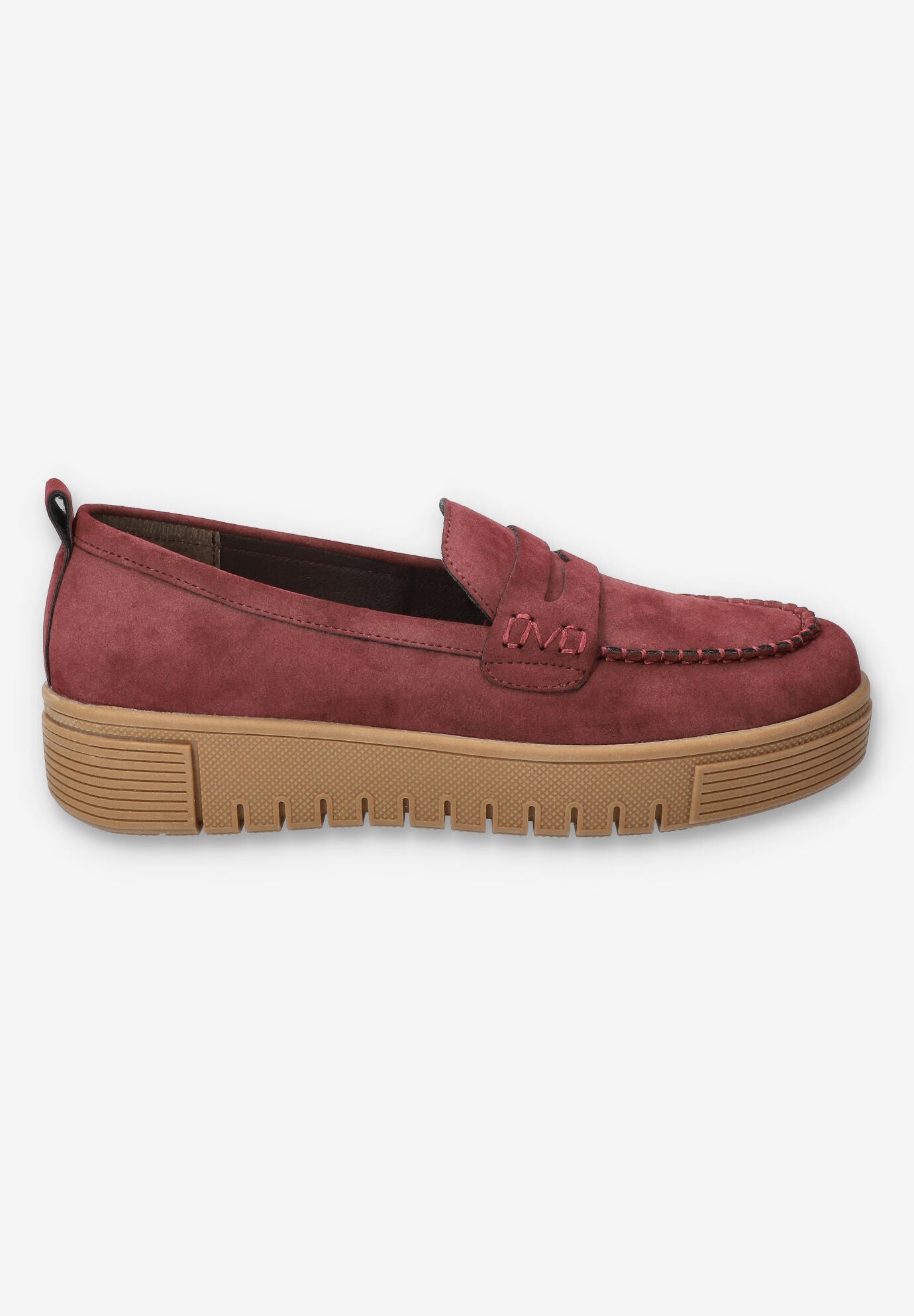 Bo Comfort Loafer, BURGUNDY, alternate image number 2