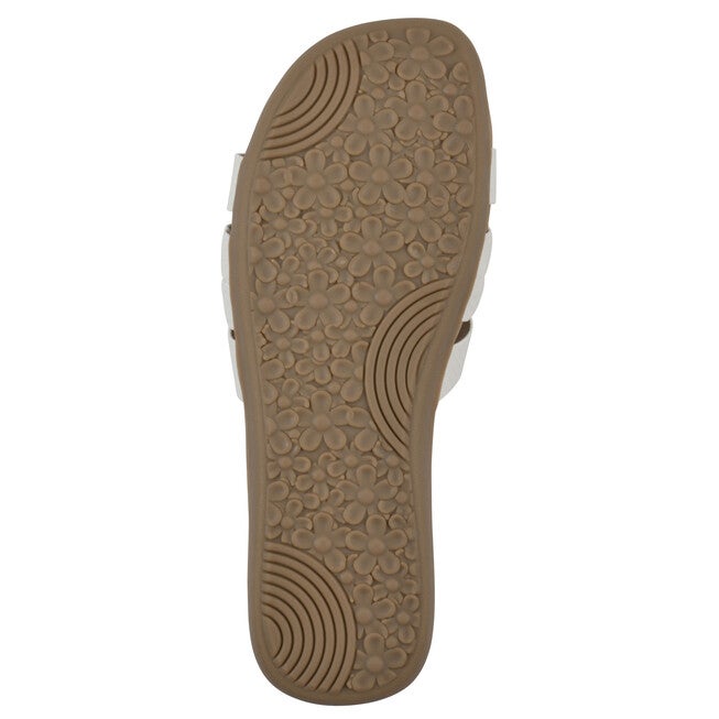 Fraley Slide Sandal, WHITE EMBOSSED, alternate image number 5