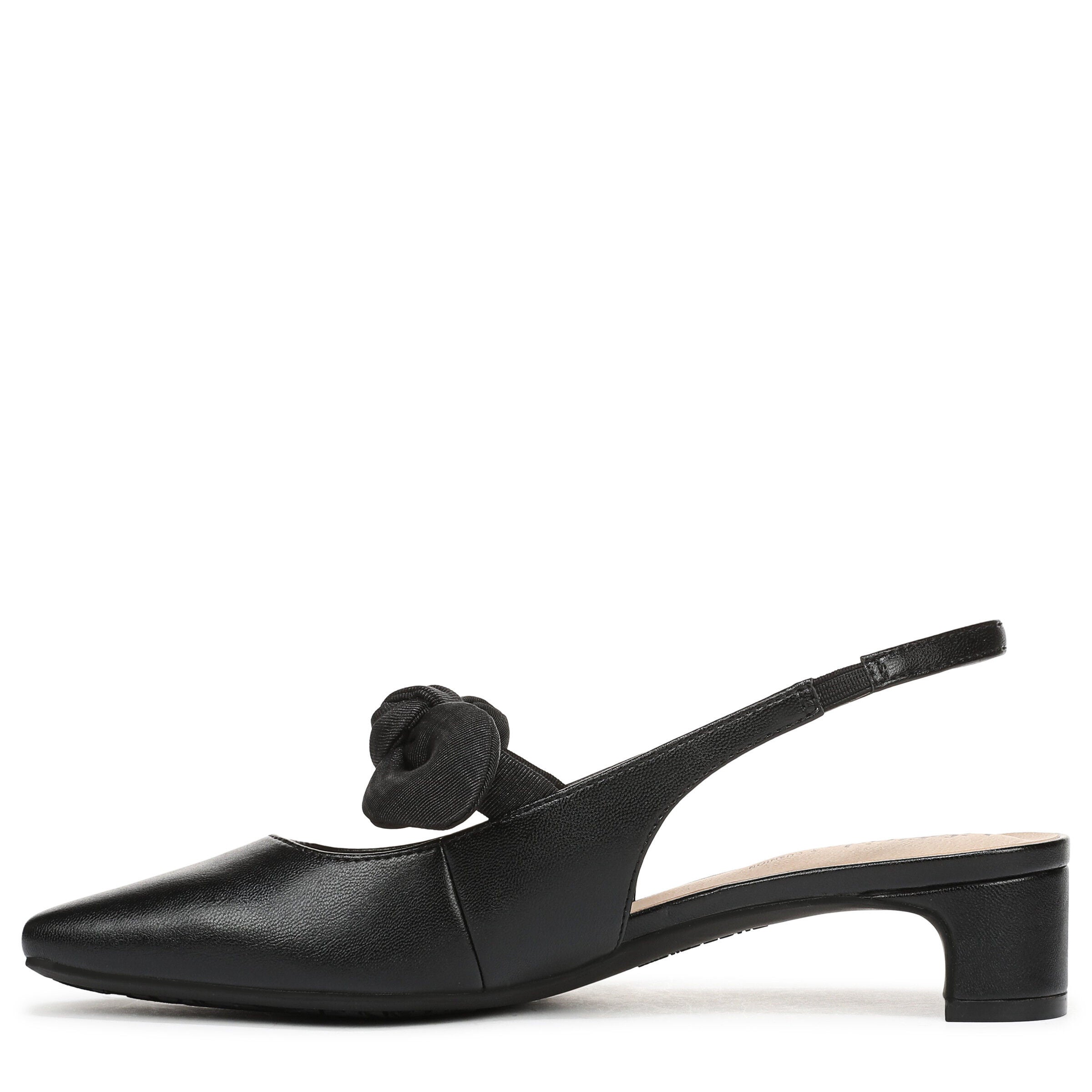 Lucia Slingback Pump, BLACK, alternate image number 5