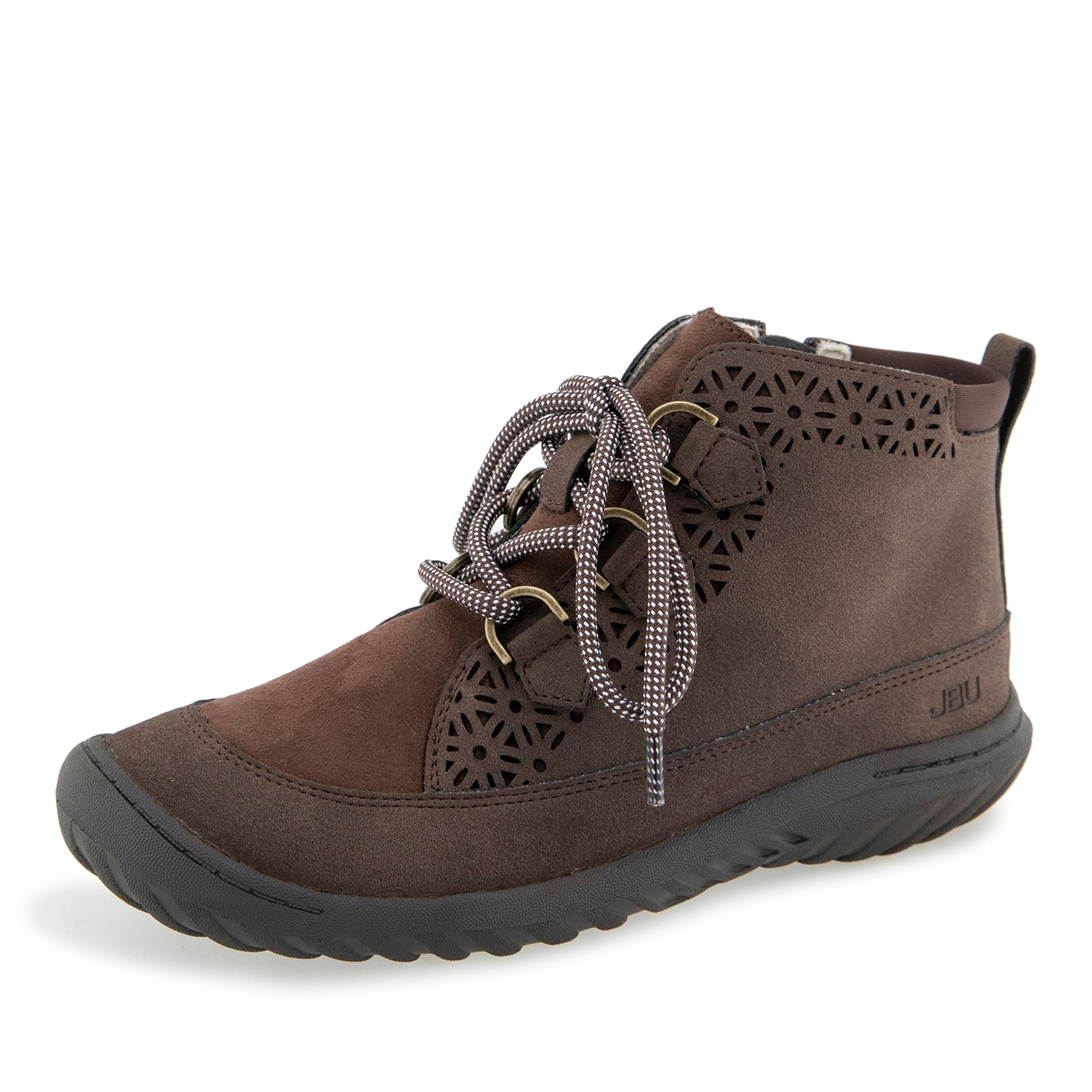 Roxanne Water Resistant Casual Boot, DARK BROWN, alternate image number 6