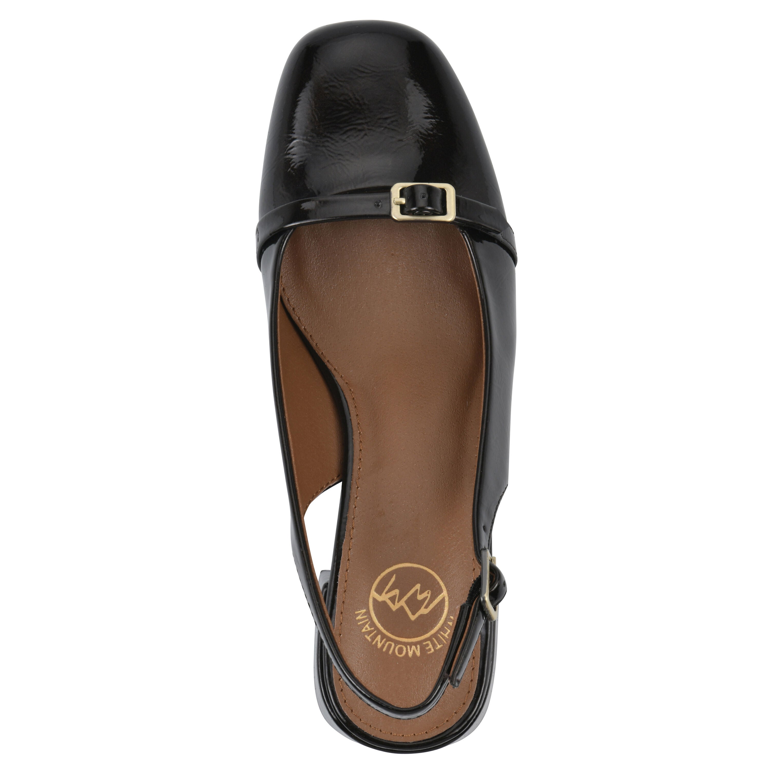 Later Slingback Block Heel, BRONZE PATENT, alternate image number 4