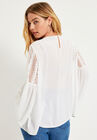 Crochet-Trim Blouse, , on-hover image number null