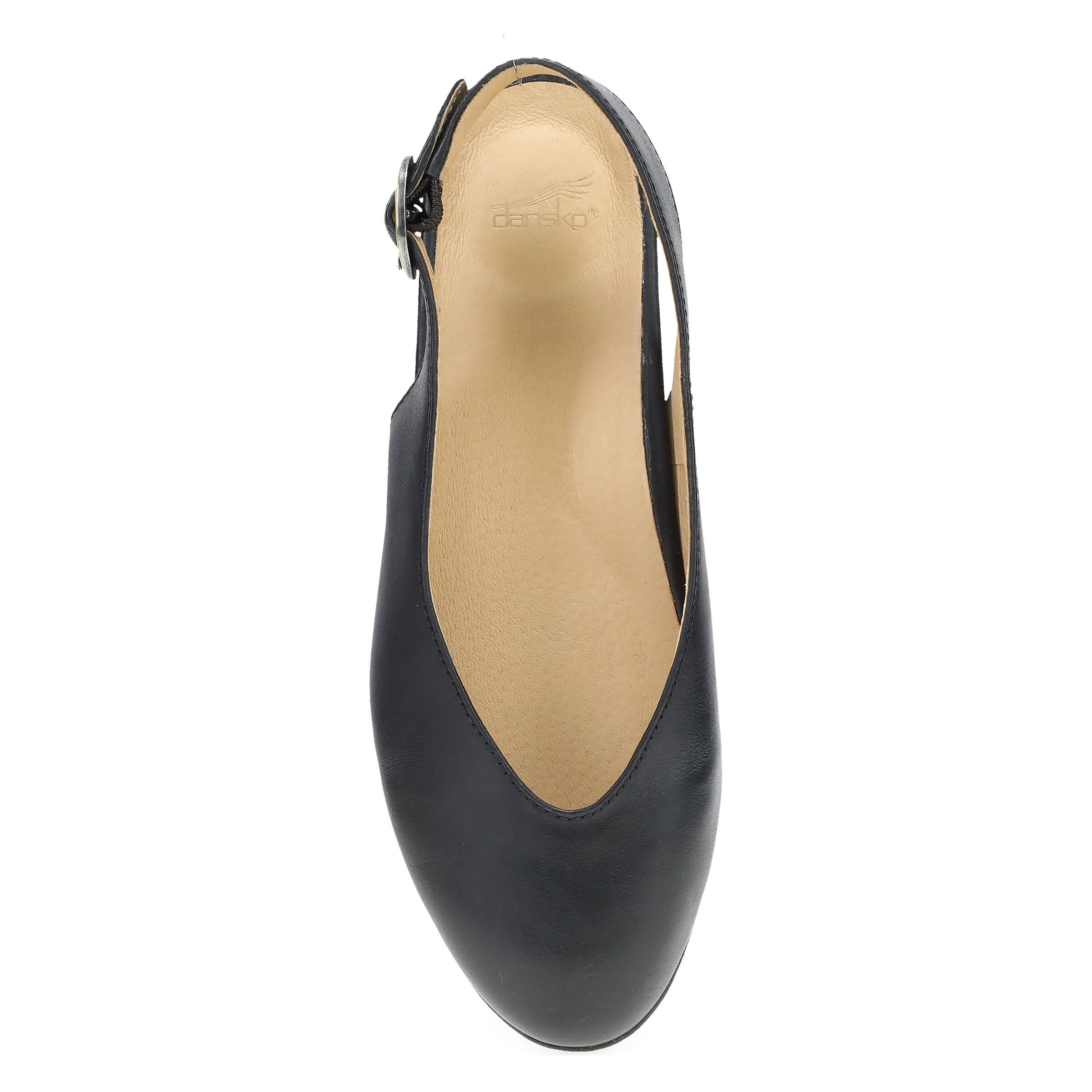 Lea Slip On Slingback, BLACK, alternate image number 5