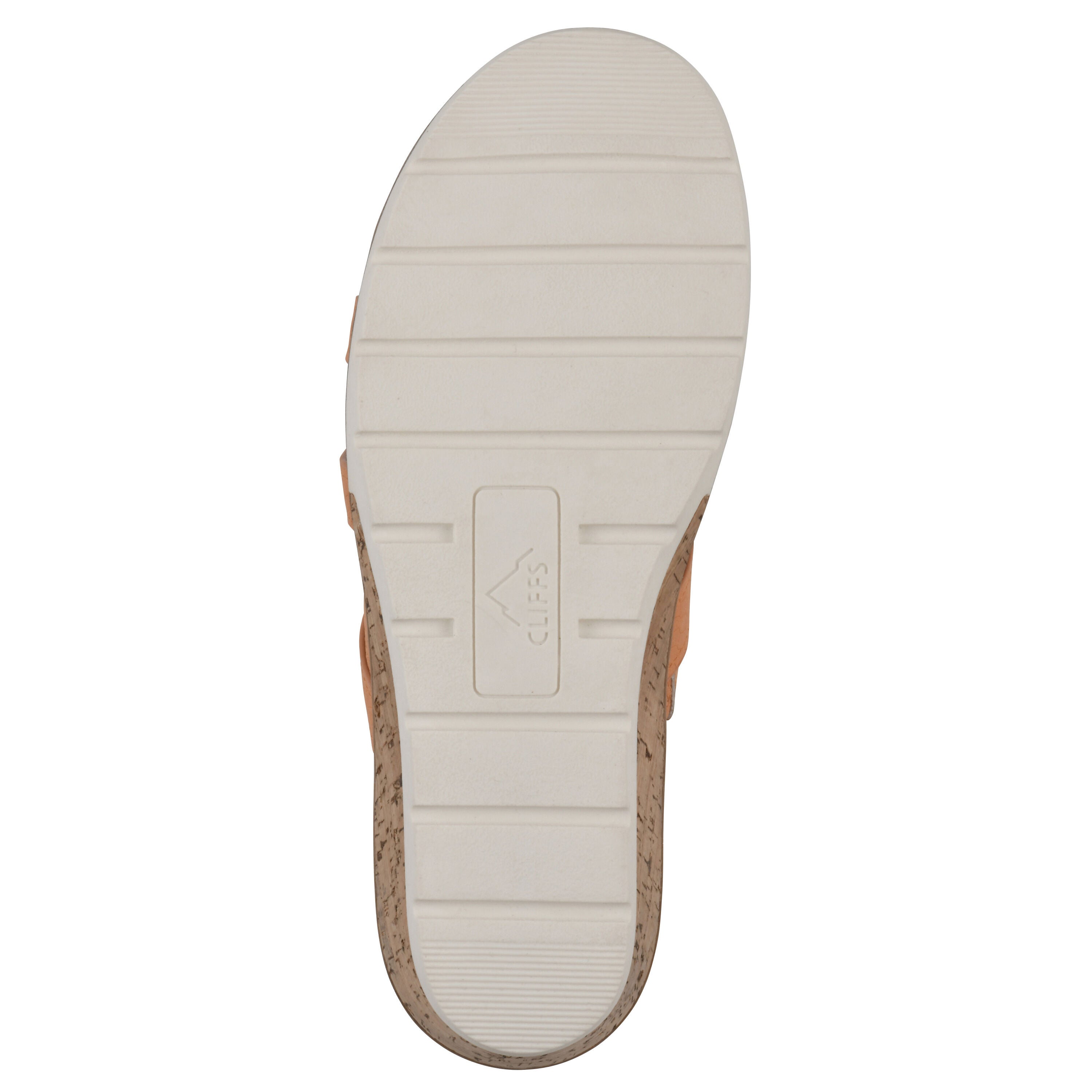 Tinisha Wedge Sandal, PEACH EMBOSSED, alternate image number 5