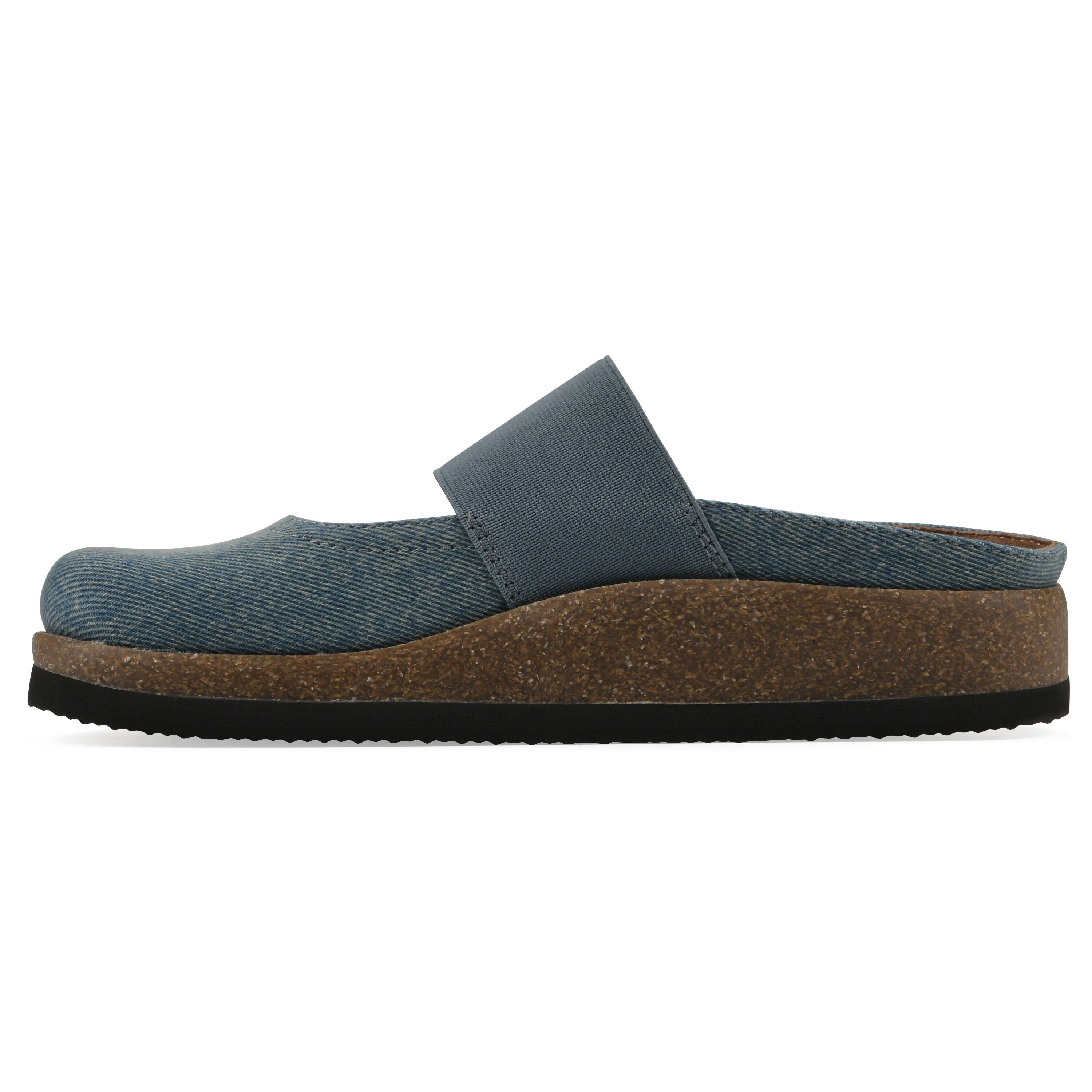 Bassi Mary Jane Footbeds Clog, VINTAGE BLUE FABRIC, alternate image number 3