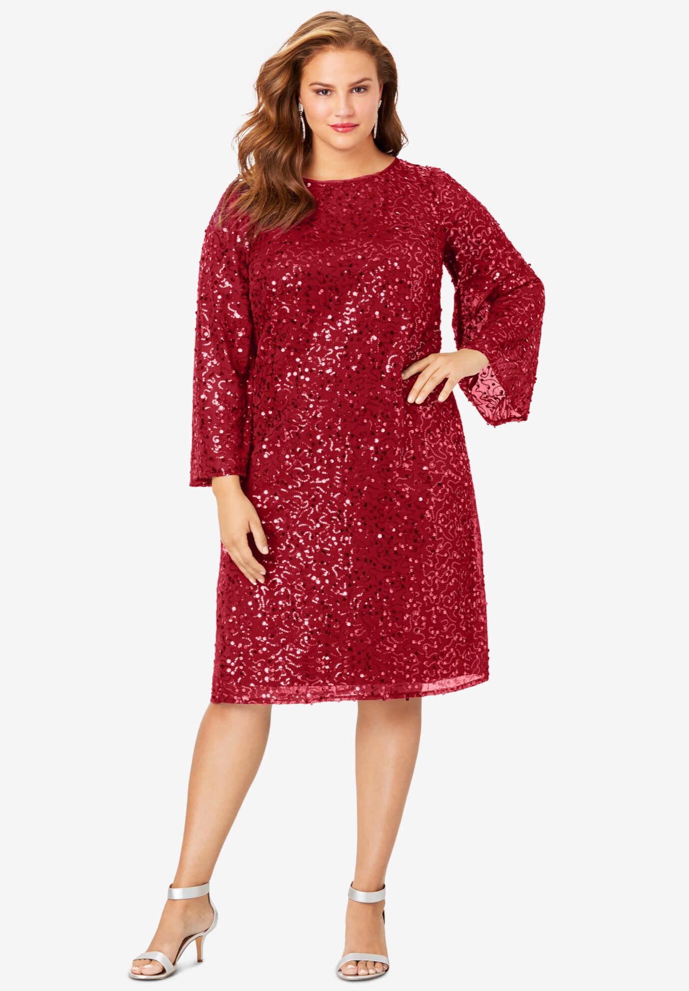 woman within formal dresses