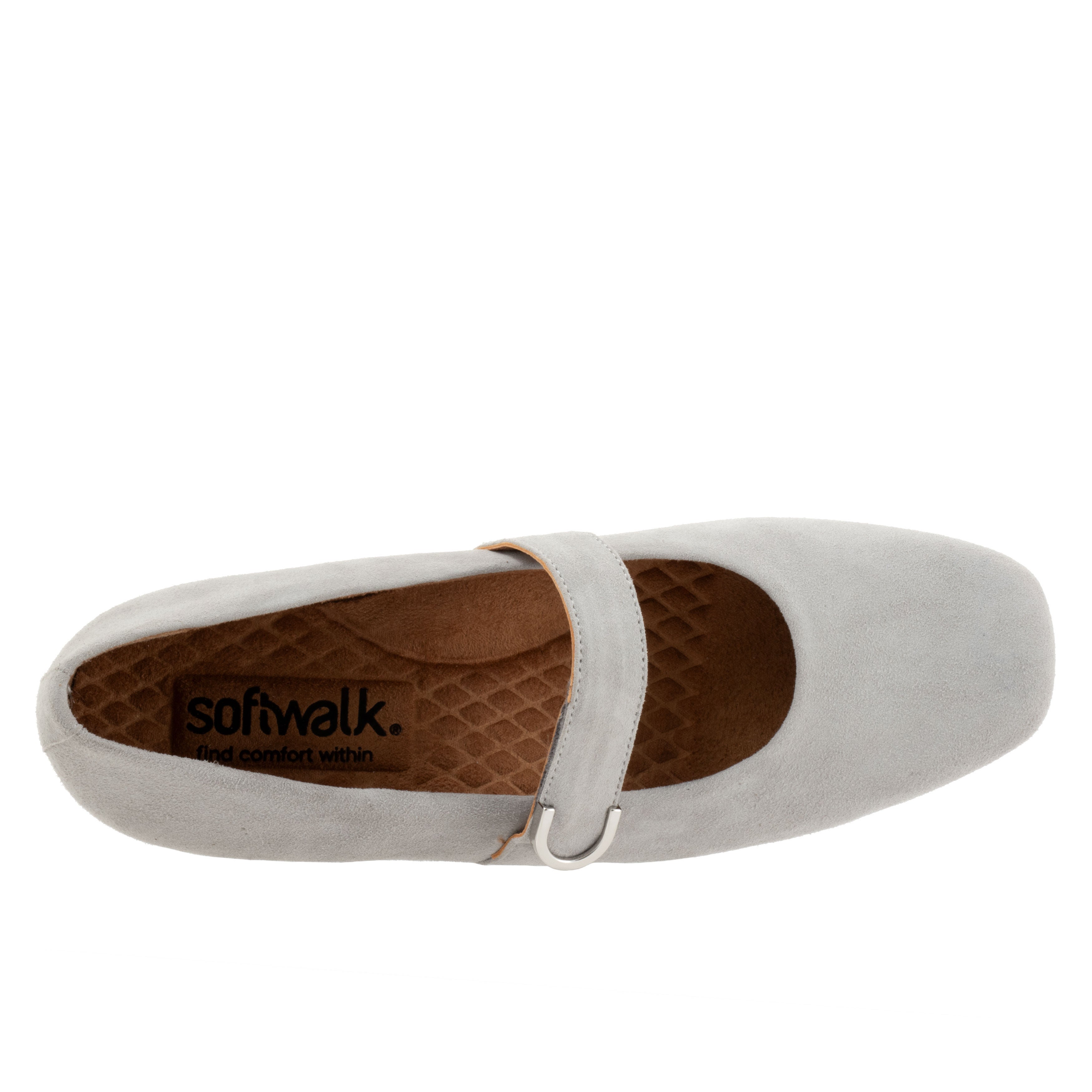 Valdivia Flat, MID GREY SUEDE, alternate image number 3