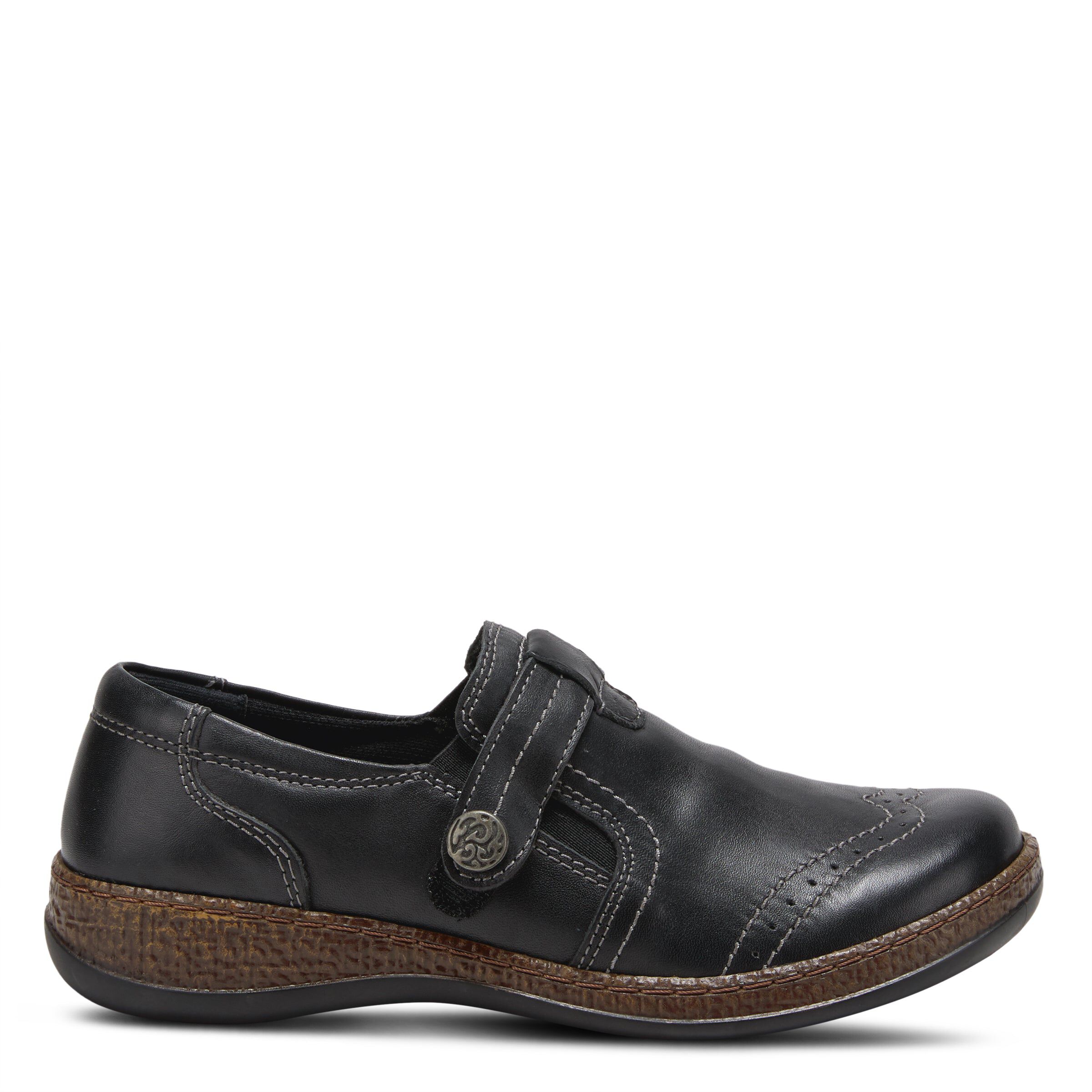 Smolqua Flat Shoes, BLACK, alternate image number 4