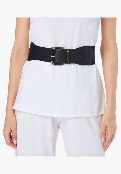 Classic Stretch Belt, BLACK, hi-res image number null