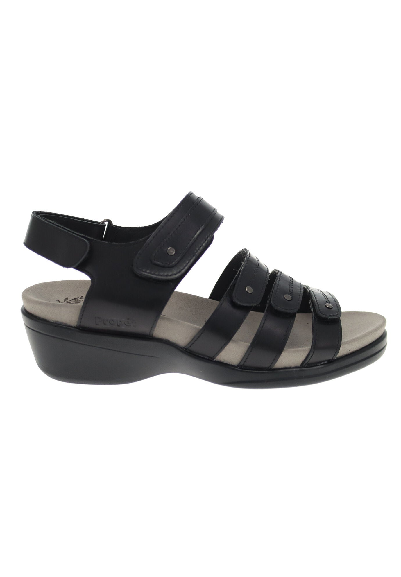 Ainsley Sandal, BLACK, alternate image number 4