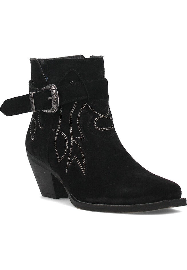 Easy Does It Western Bootie, BLACK, hi-res image number 0