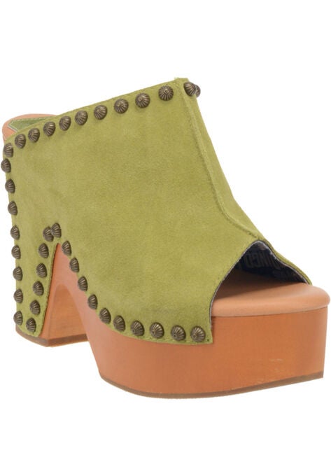 Peace N' Love Mules, LIME, hi-res image number null