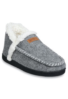 Faux Wool Ankle Slipper Boot Slippers