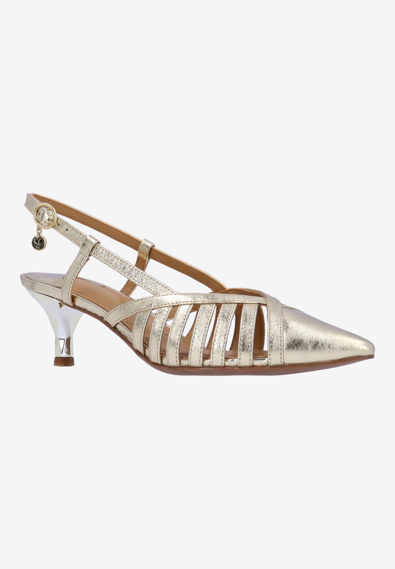 Lorel Slingback Pump, GOLD, hi-res image number 0