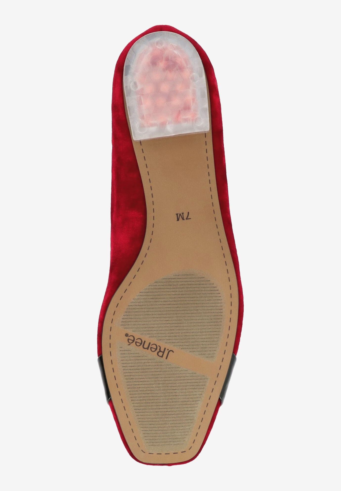 Kreengle Slip-On Pump, RED BLACK, alternate image number 6