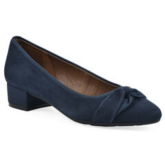 Bordeaux Low Block Heel