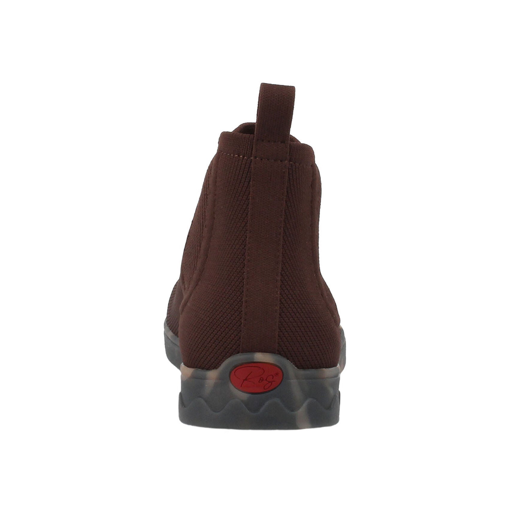 Grady Stretch Knit Bootie, BROWN, on-hover image number 1