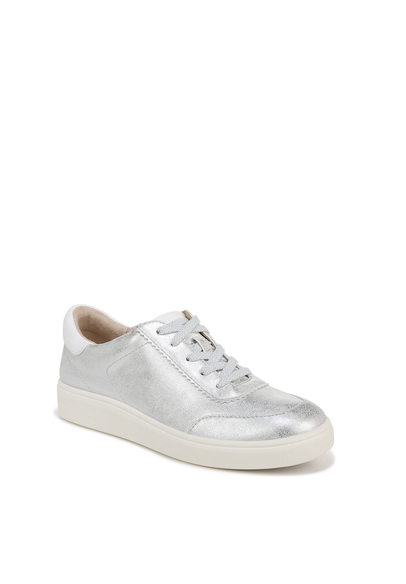 Woman within sneakers top