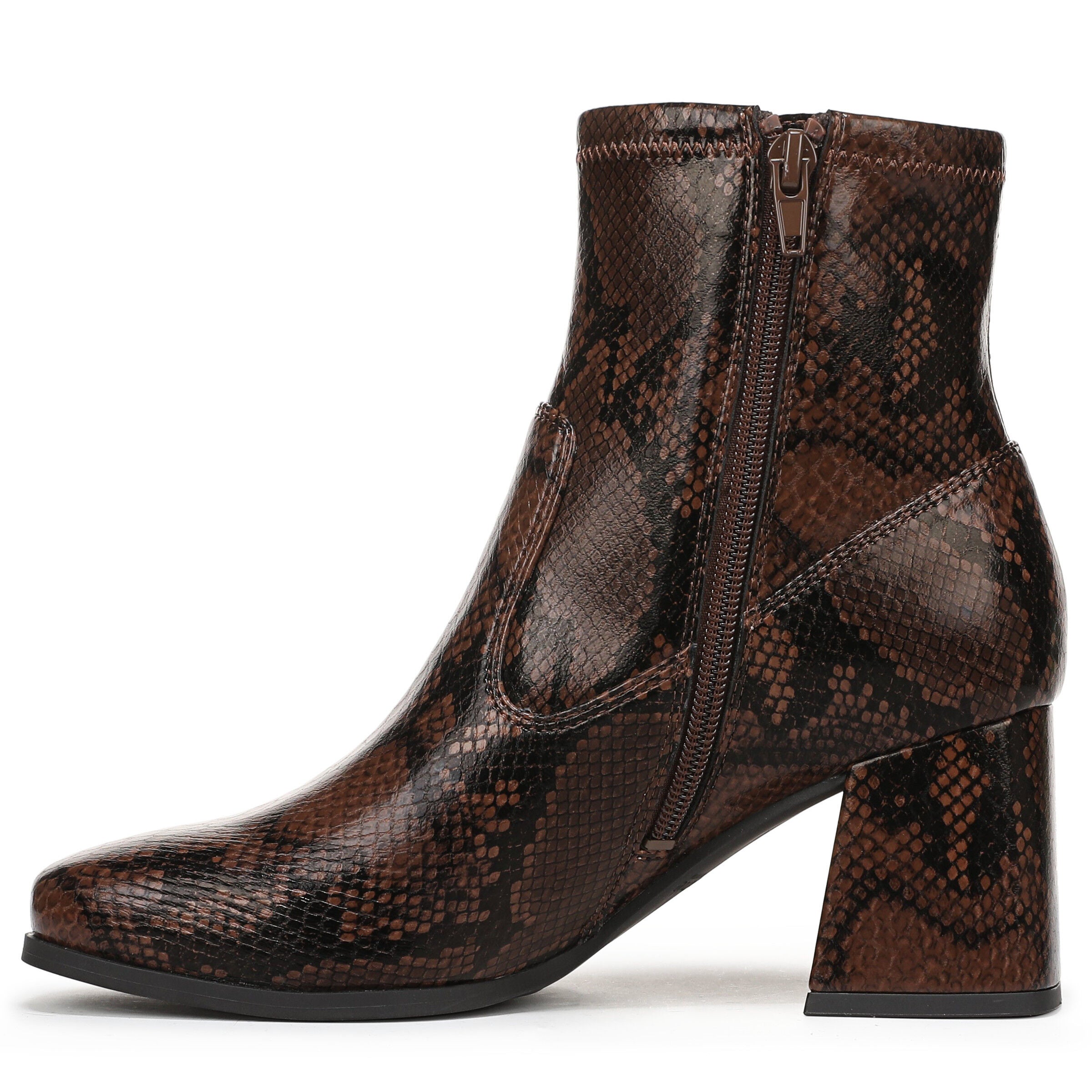Henny Ankle Boot, DARK BROWN MULTI, alternate image number 5