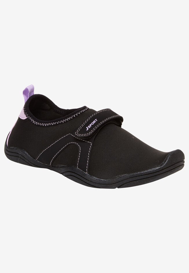 Cycle Water Shoe by JSPORT by Jambu® , BLACK LAVENDER, hi-res image number 0