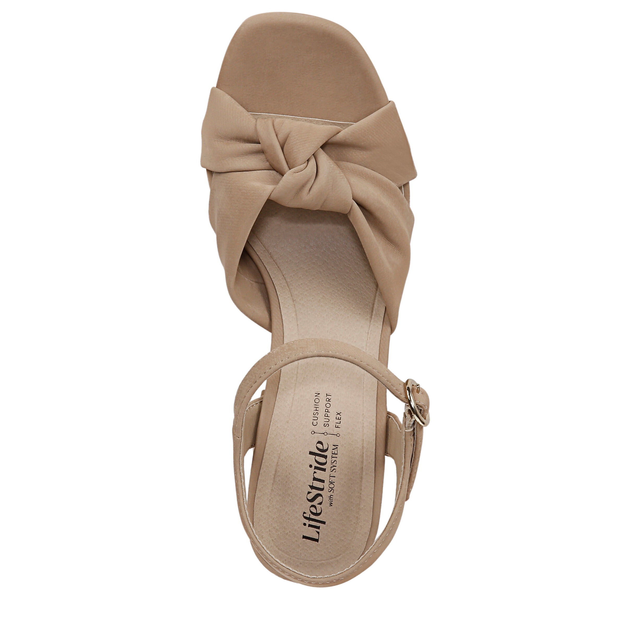 August Dress Sandal, TAN, alternate image number 6