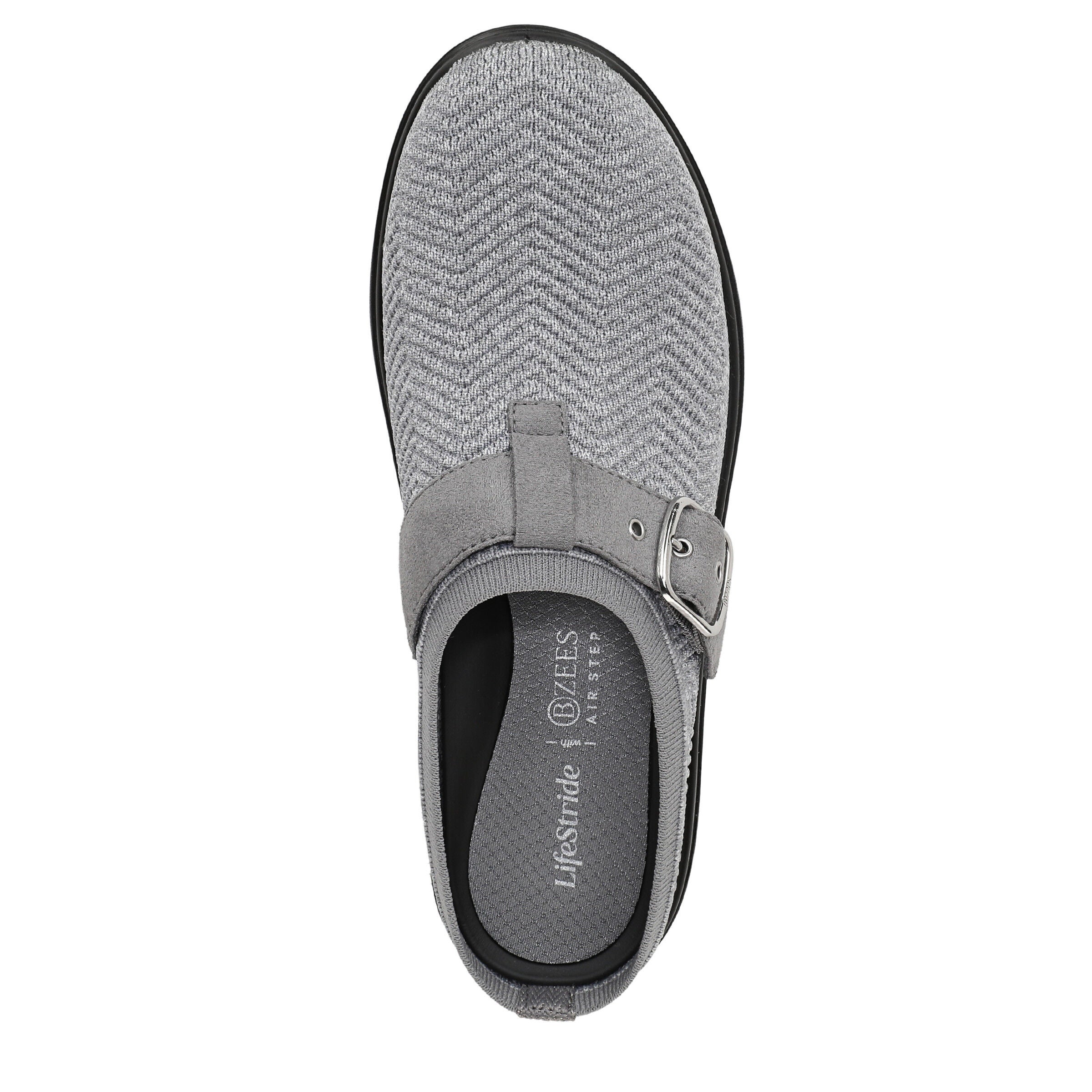 Balance Slip-On Clog, GREY HEATHER FABRIC, alternate image number 6