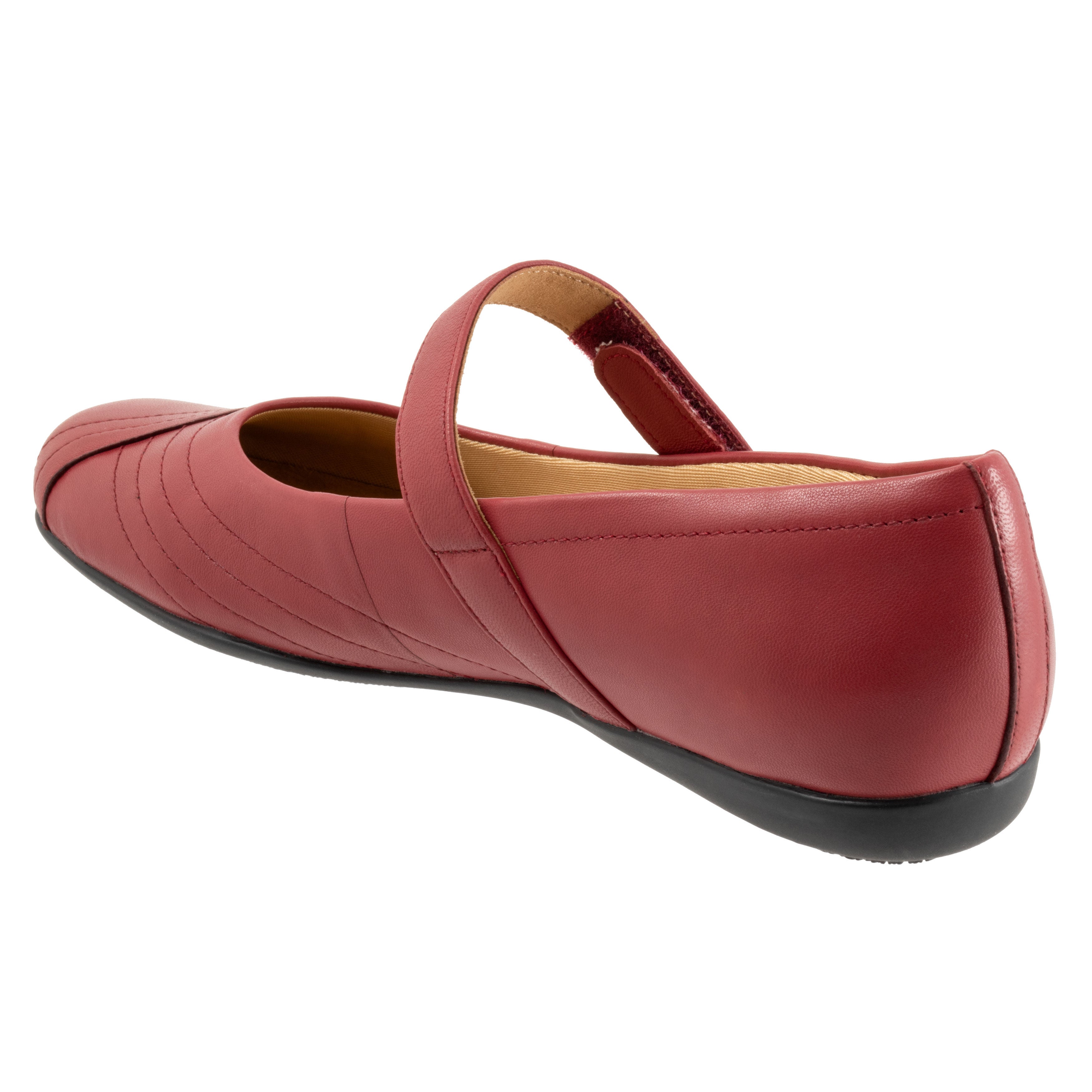 Sherese Flat, DARK DARK RED, on-hover image number 1